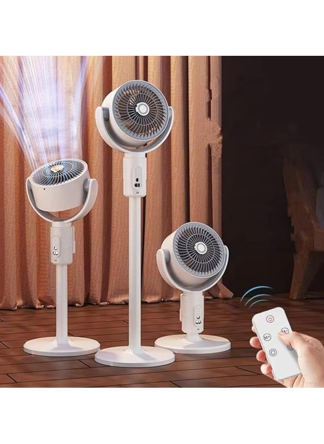 Generic - Air Circulation Fan, Portable Home Desktop Silent Floor Fan With Five Adjustable Speed and Energy-Saving Features - Image 1