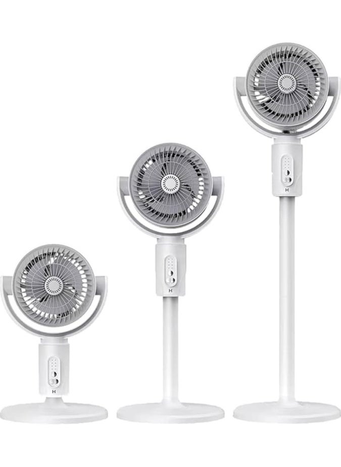 Generic - Air Circulation Fan, Portable Home Desktop Silent Floor Fan With Five Adjustable Speed and Energy-Saving Features - Image 1