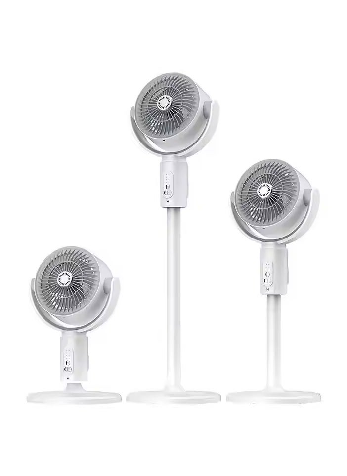 Generic - Air Circulation Fan, Portable Home Desktop Silent Floor Fan With Five Adjustable Speed and Energy-Saving Features - Image 1