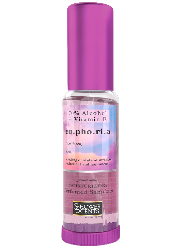 Shower Scents Shower Scents Euphoria Mositurizing Perfumed Hand Sanitizer Spray 30ml