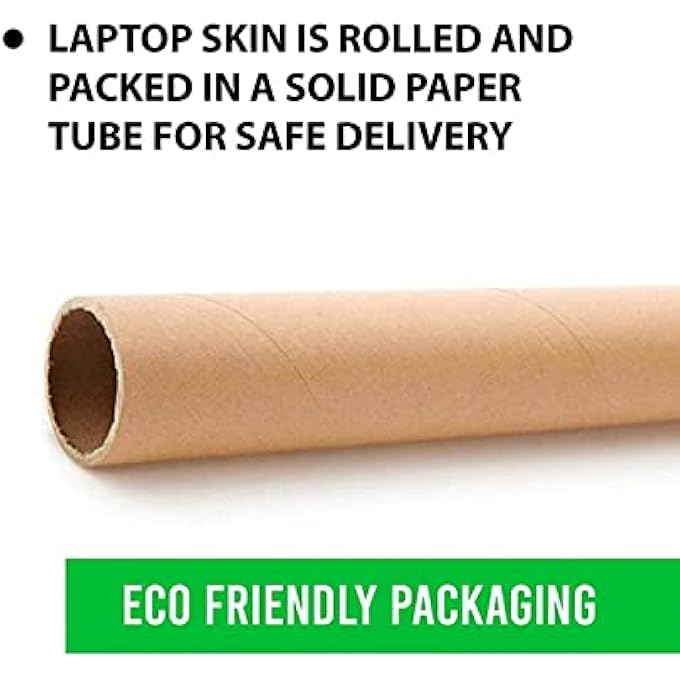rayihni ملصقات جلد اللابتوب خالية من الفقاعات بجودة HD ملصق للابتوبات حتى 15.6" متوافق مع أبل/دل/إتش بي/لينوفو/أيسر/أسوس/سوني (مضاد للغبار|مضاد للماء|مضاد للخدوش|قابل لإعادة الاستخدام) - فايبز 1 - Image 2