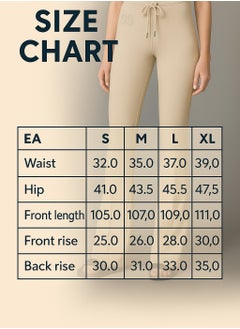 سوفت ستيبس STITCHED INTERLOCK BELL BOTTOM TROUSERS M  - Image 4