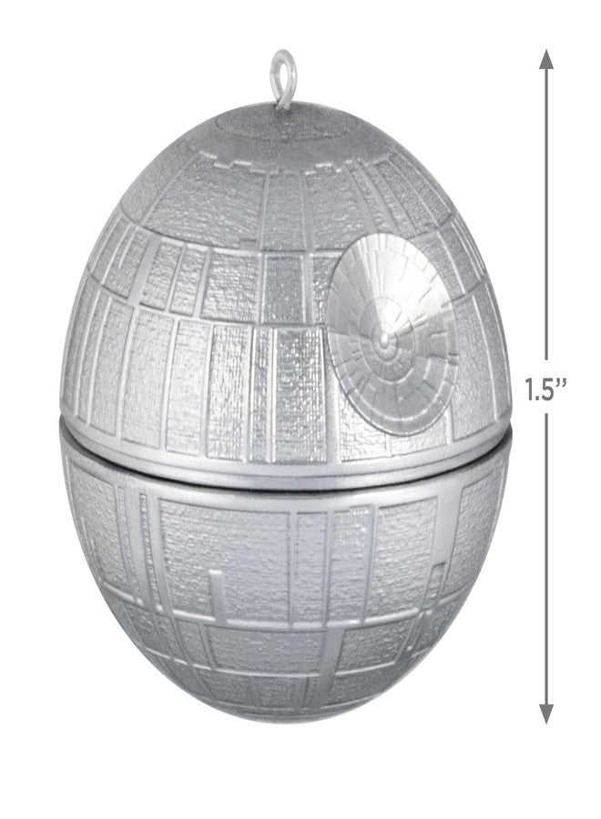 Hallmark Keepsake زينة عيد الميلاد الصغيرة من هولمارك كيبسيك، مقاس 1.5 بوصة، إصدار 2025، مستوحاة من نجمة الموت في سلسلة حرب النجوم - Image 4