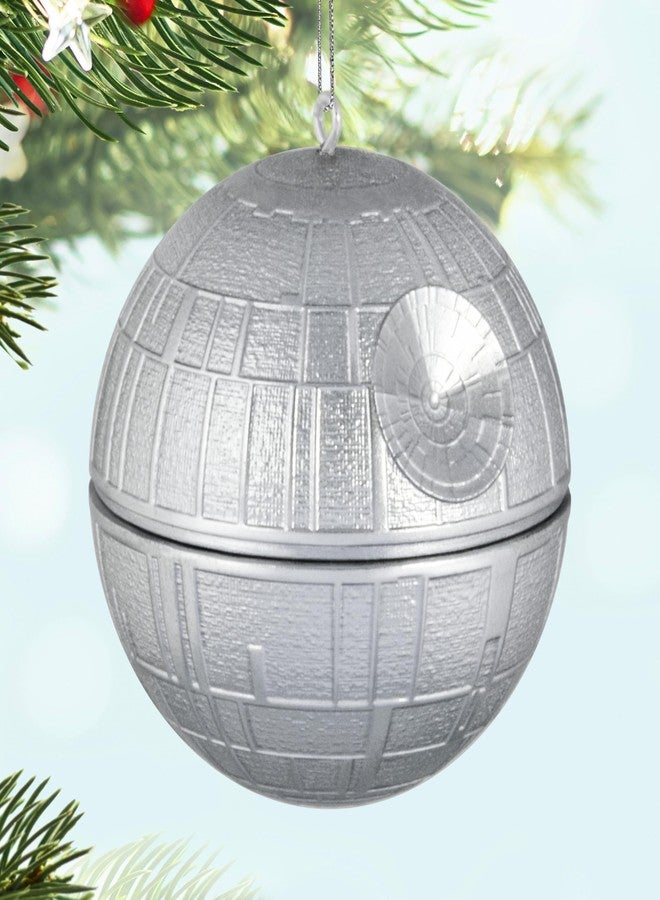 Hallmark Keepsake زينة عيد الميلاد الصغيرة من هولمارك كيبسيك، مقاس 1.5 بوصة، إصدار 2025، مستوحاة من نجمة الموت في سلسلة حرب النجوم - Image 3