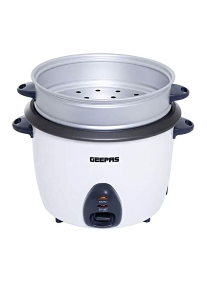 جيباس جهاز طهي الأرز الأوتوماتيكي بقدرة 900 وات 2.2 L 900 W GRC4326 أبيض / أسود / صافي - Image 3