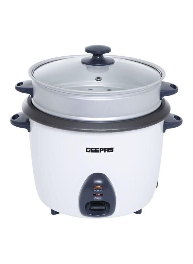 جيباس جهاز طهي الأرز الأوتوماتيكي بقدرة 900 وات 2.2 L 900 W GRC4326 أبيض / أسود / صافي - Image 1