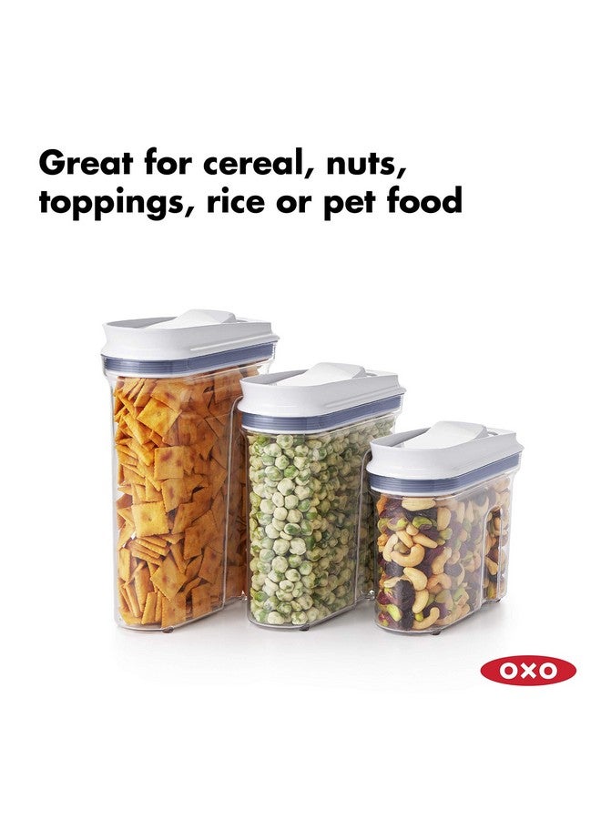 OXO OXO Good Grips Mini All Purpose Dispenser Set - 3 Pack,Clear,3 Piece Mini Set  - Image 2