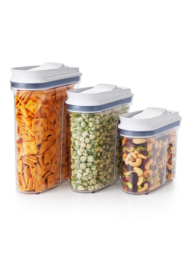 OXO OXO Good Grips Mini All Purpose Dispenser Set - 3 Pack,Clear,3 Piece Mini Set  - Image 1