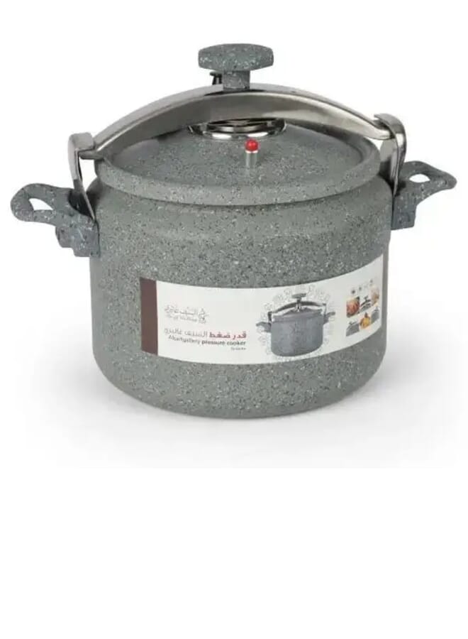 Alsaif Gallery 15Liters Volcano Granite Pressure Cooker 15 liters Grey grey