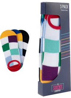 3 Pairs Special Boxed Men's Invisible Socks