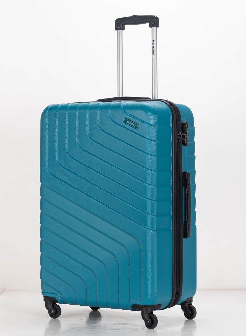 Stargold 4 Pack Of Hardside Spinner Number Locked Luggage Trolley - Image 2