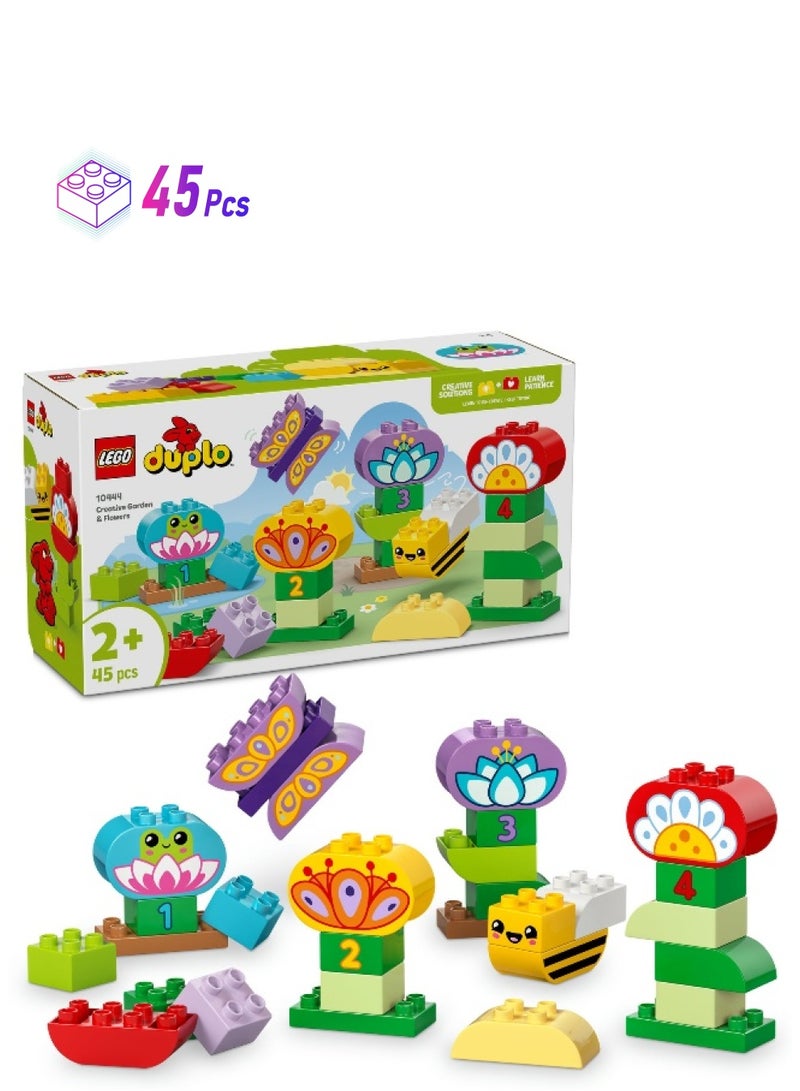 LEGO DUPLO Town Creative Garden & Flowers 10444 Building Set (45 Pieces) - Image 1