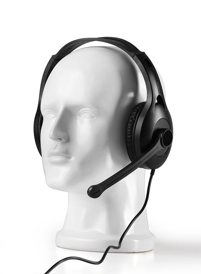 اديفير سماعات رأس USB K800 فوق الأذن - جودة صوت رائعة - عصابة رأس قابلة للتعديل - ميكروفون دوار 120 درجة - Image 3