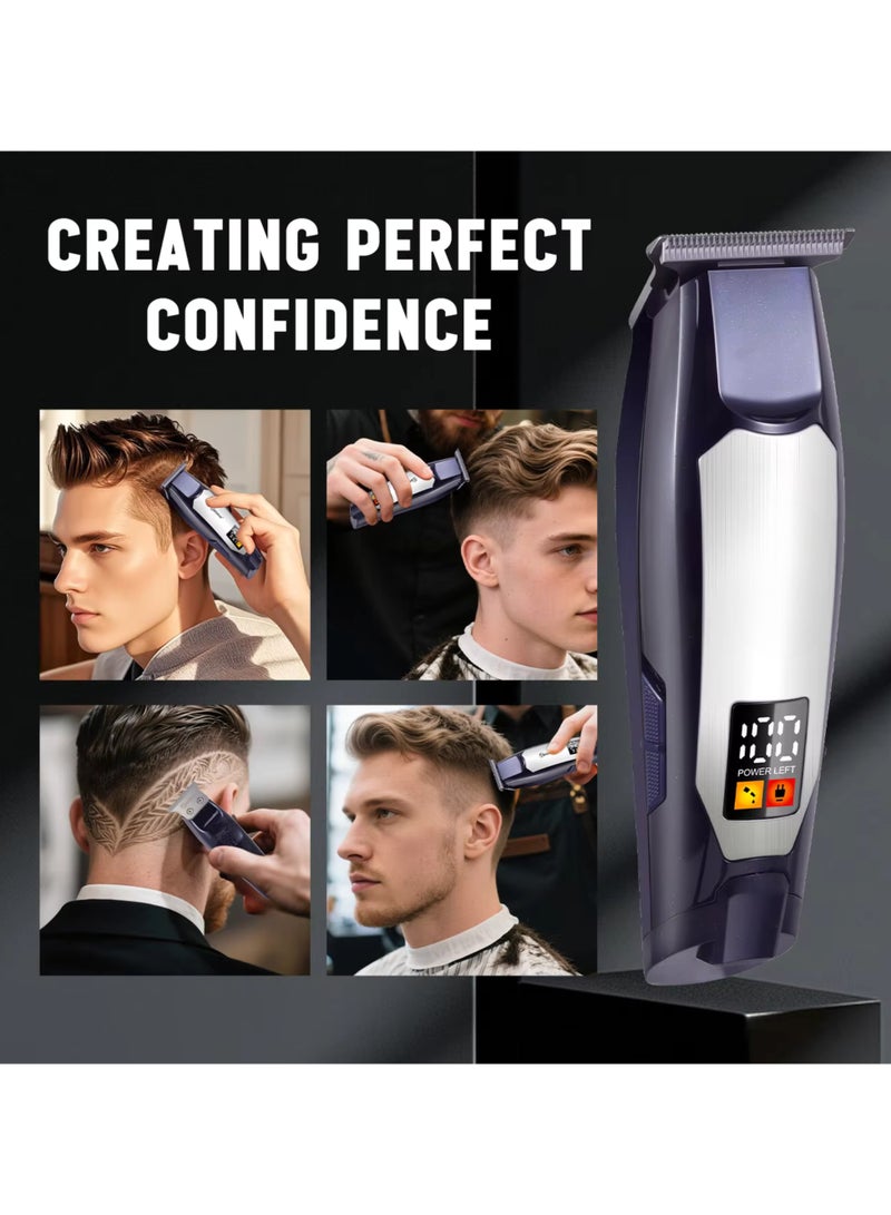 Daling Beard Trimmer for Men, Men Body Grooming for Men, Electric Trimmer Body Groomer Safe Shaver Rechargeable - Image 2