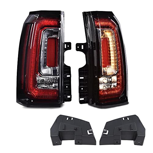 GPLUS مصابيح خلفية LED بار G-PLUS تناسب GMC يوكون/يوكون XL 2019-2020/تناسب GMC يوكون/يوكون XL (دينالي، SLE، SLT) 2015-2018 مصابيح خلفية للسائق والراكب - Image 1