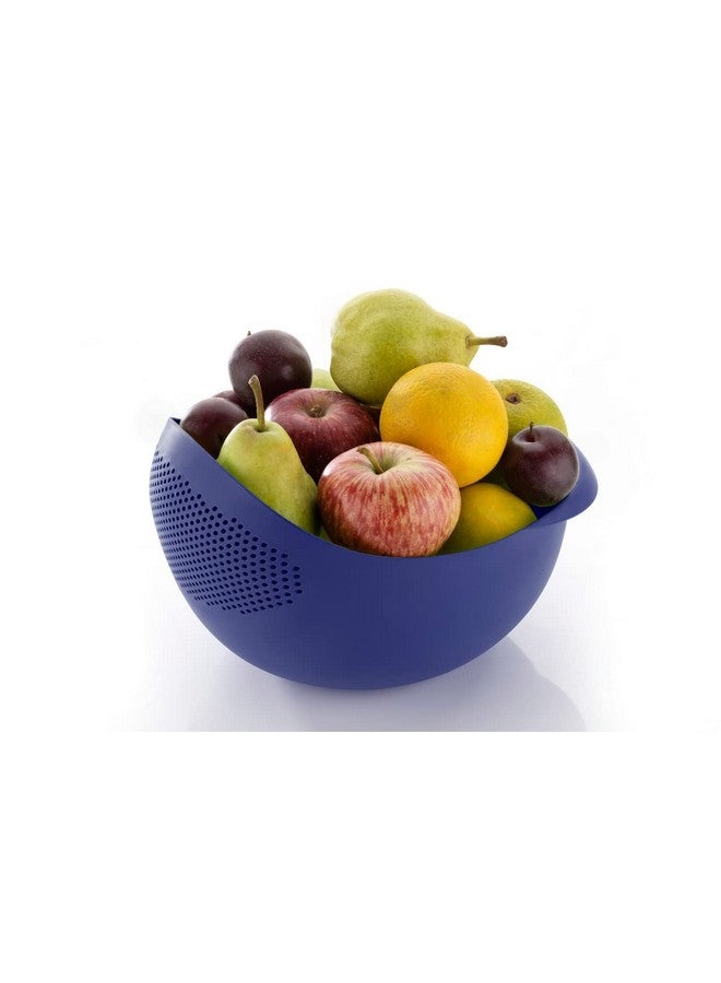 Black Olive مصفاة وعاء الأرز الزيتون الأسود - وعاء غسيل متعدد الاستخدامات للأرز والخضروات والفواكه للمطبخ، حجم مثالي سلة فواكه ومصفاة (متعدد الألوان، عبوة من 1) (عادي) - Image 4