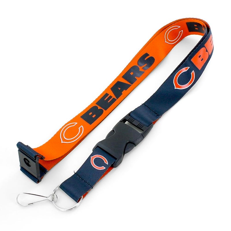 Aminco NFL Chicago Bears Reversible Lanyard - Image 3