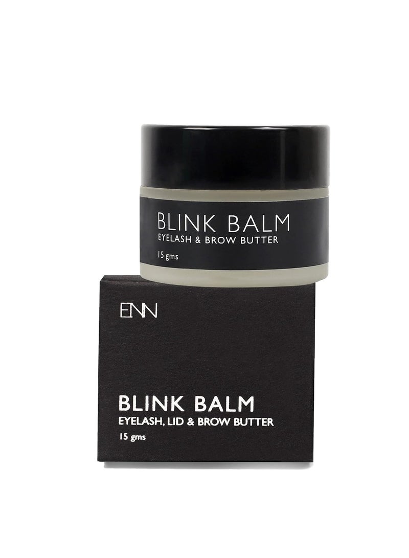 ENN Eyelash And Eyebrow Balm for Hair Growth Thick Brows Thick Lashes Eye Lid Growth Castor oil Shea Butter Beeswax Calendula Oil Olive Oil Almond Oil  Rosemary Oil  Natural  For Men and Women - Image 1