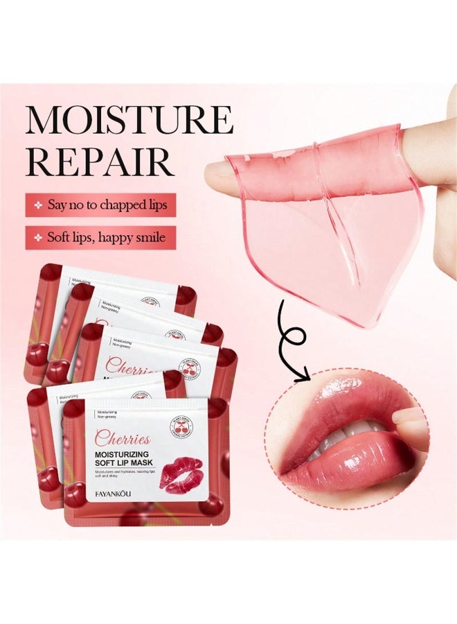 Generic 10pcs MOISTURIZING SOFT LIP MASK Hydrating Erase Signs of Fatigue Natural Pink Lips Prevent Drying Brighten Lips Color Smooth Lip Lines