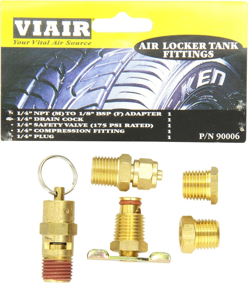 Viair 90006 Air Locker Tank Port Fittings Kit - Image 2