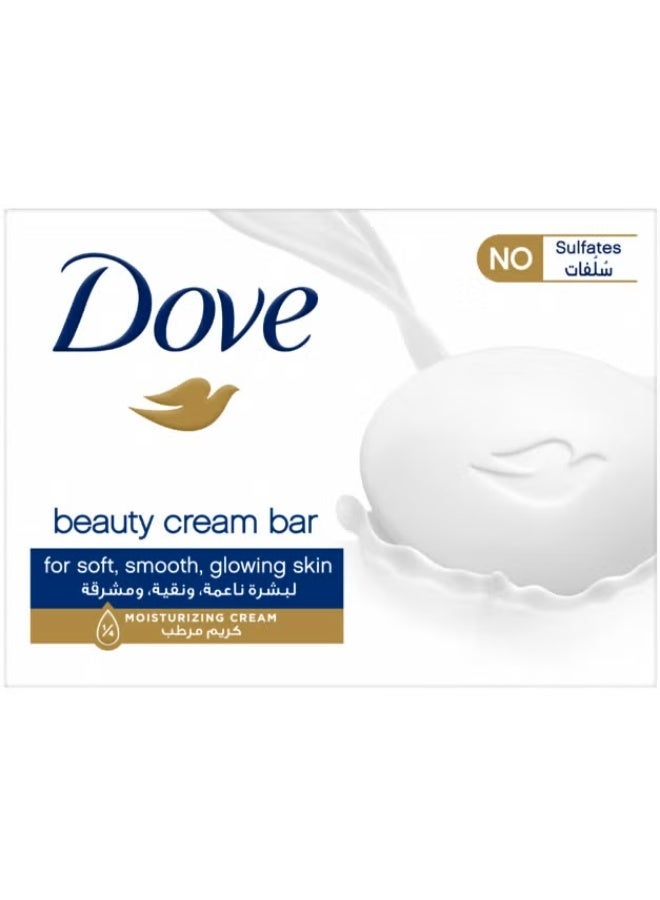 Dove Beauty Cream Soap Bar Original 90g - 4PC - Image 2