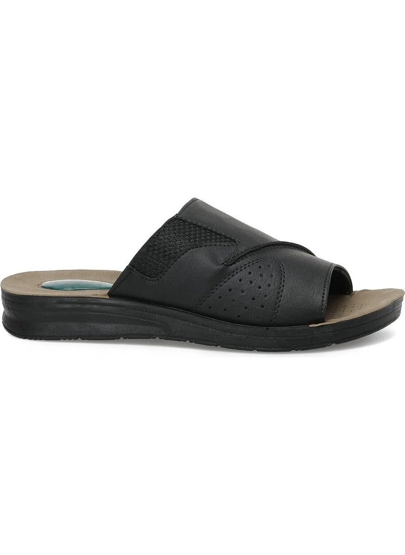 Polaris - 402278 Black Men's Slippers - Image 1