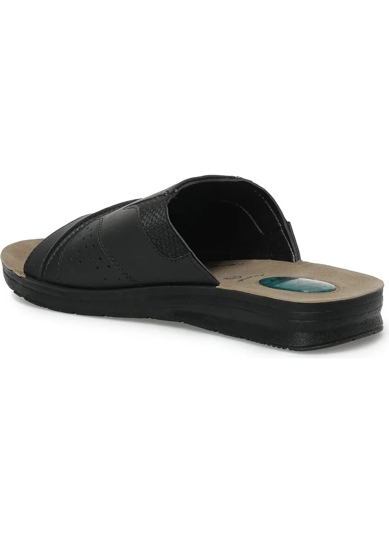 Polaris 402278 Black Men's Slippers