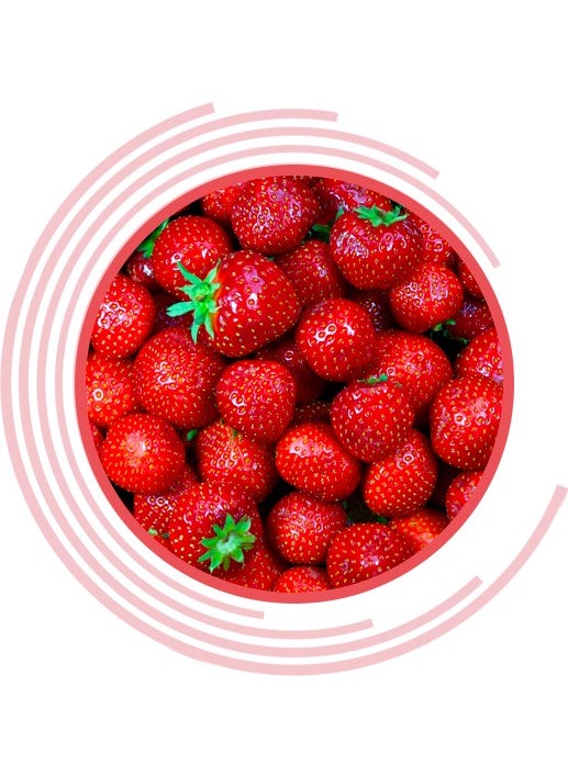 Koroplast Strawberry Drawstring Large Garbage Bag 10 x 25 Pack (65*70)  - Image 3