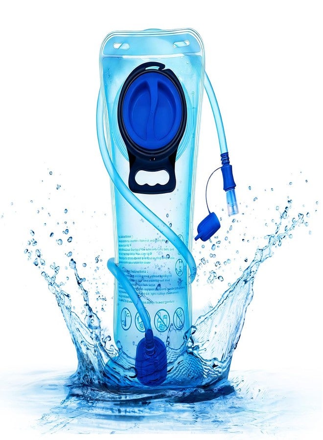 Mothybot 3L 2L 1.5L Hydration Bladder, Upgraded Leak Proof 50OZ/ 70OZ/ 100OZ 3 Liter Water Reservoir for Most Hydration Pack Replacement with Quick Release Insulated Tube & Auto Shut-Off Valve Outdoor - Image 1