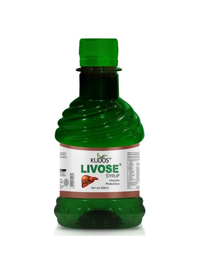 Kudos Livose Ayurvedic Liver Tonic Syrup, Natural Detox Support - Image 1
