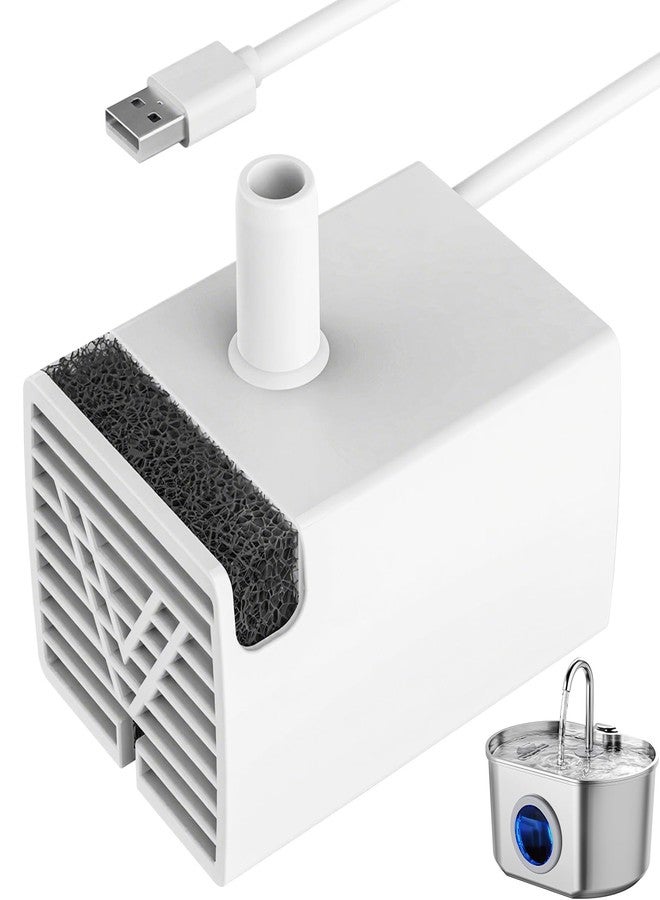 Neareal Cat Fountain Replacement Water Pump for 74oz/2.2L Pet Water Fountain Dog Water Dispenser - Image 1