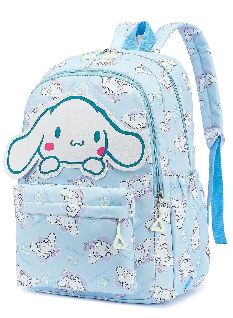 Cinnamoroll Backpack for School Kids Backpack Laptop Backpack School Bag Cute Anime Backpack for Girls Boys - Image 1