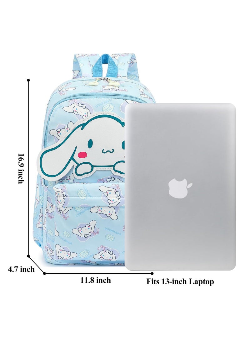 Cinnamoroll Backpack for School Kids Backpack Laptop Backpack School Bag Cute Anime Backpack for Girls Boys - Image 3