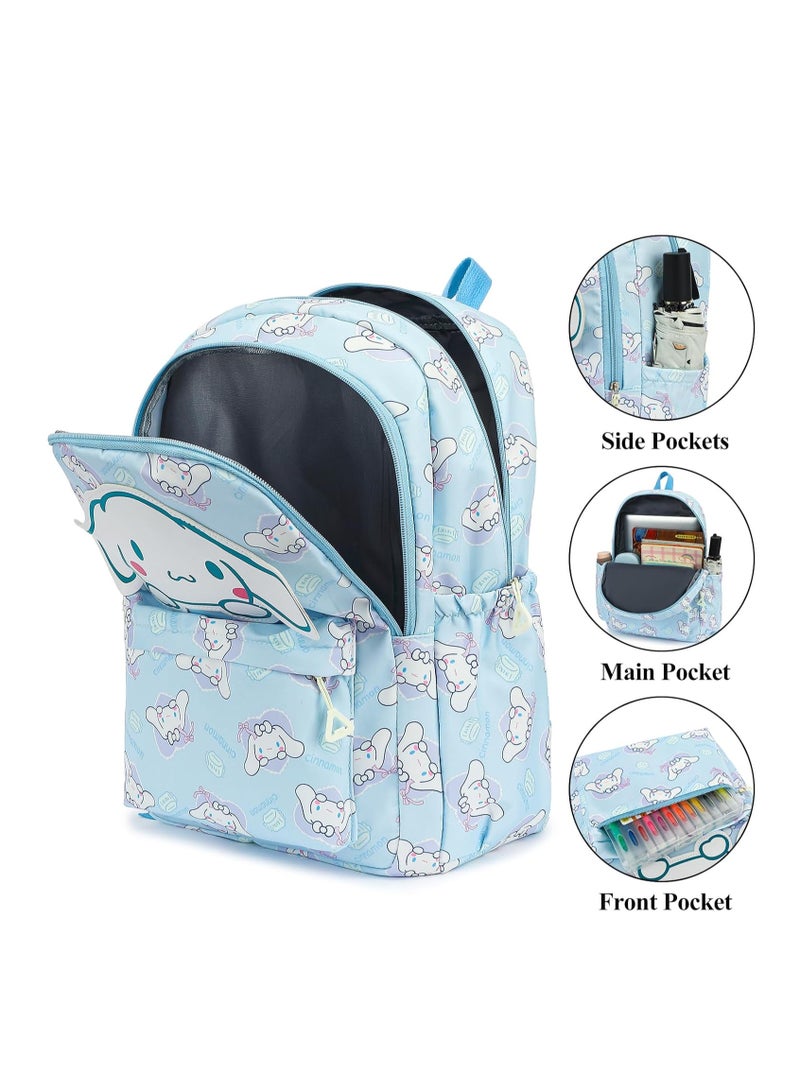 Cinnamoroll Backpack for School Kids Backpack Laptop Backpack School Bag Cute Anime Backpack for Girls Boys - Image 4
