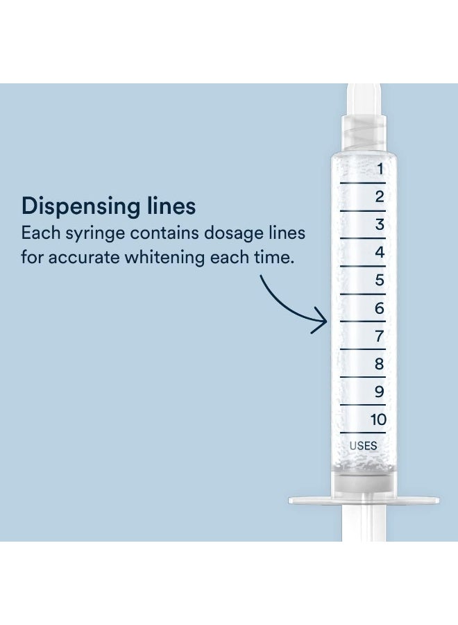 Auraglow Teeth Whitening Gel Syringe Refill Pack, 44% Carbamide Peroxide - Image 5
