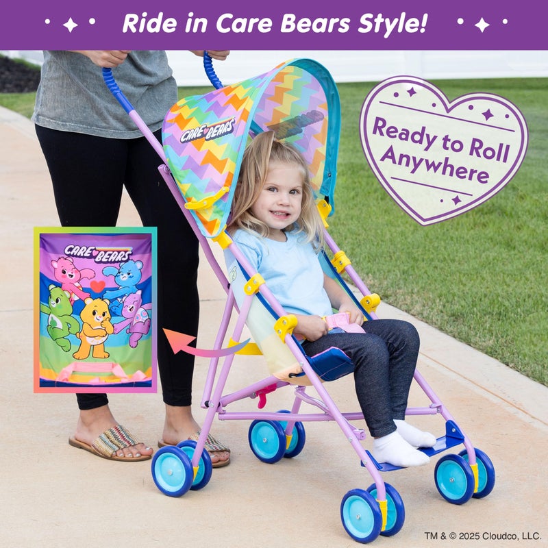 Care Bears Light Weight Compact Baby Travel Stroller - Image 4