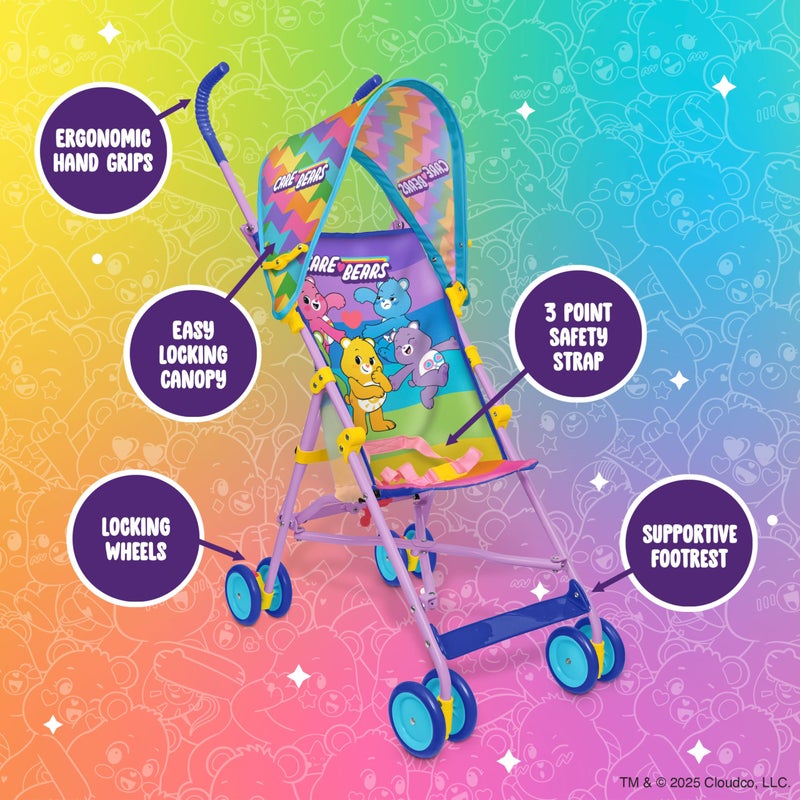 Care Bears Light Weight Compact Baby Travel Stroller - Image 2