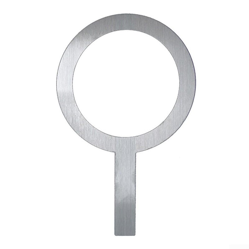 Stainless Steel Milk Cup Rim Ring Gasket for Coffee Tea Baking Torch Covers Size 1 Silver - Image 2