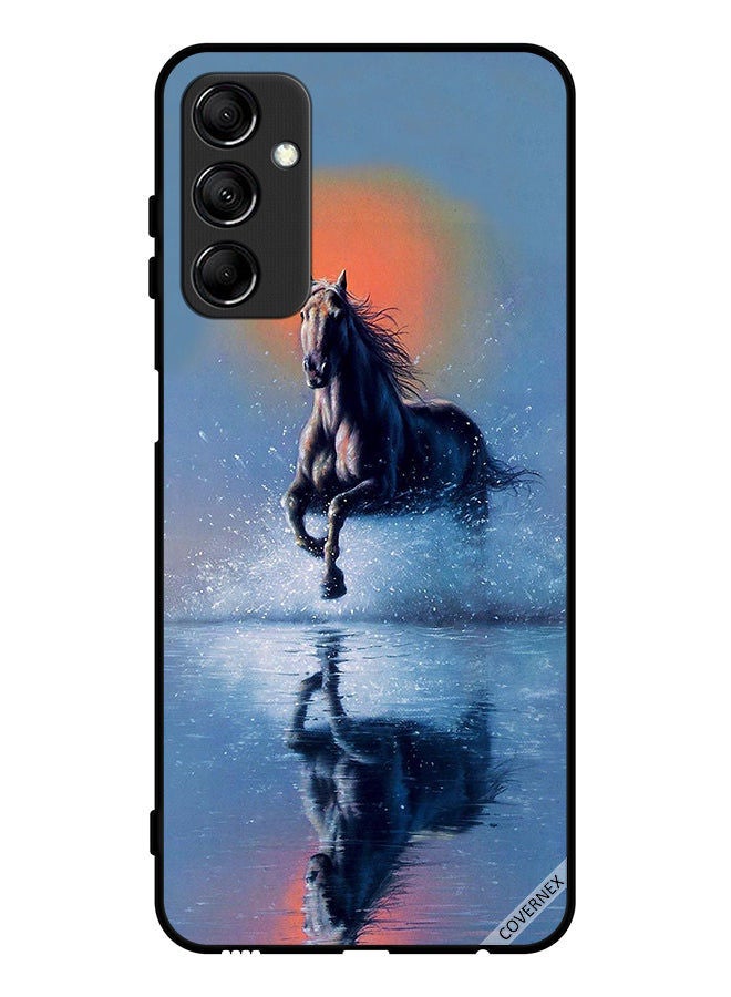 Covernex غطاء واقي لجهاز سامسونج جالاكسي M14 5G فن حصان يجري في الماء - Image 1