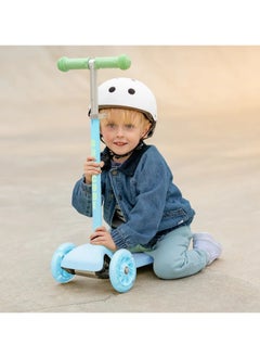 PlayandDream Teeny 3 Wheel Scooter For Kids 2+-Blue  - Image 2