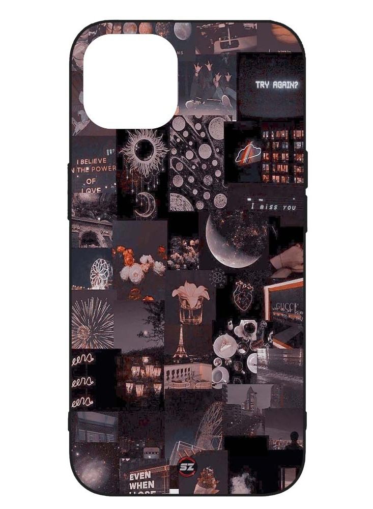 Service Zone Protective Printed Mobile Cover I Believe Power Of Love With Collage Photo For Apple iPhone 14 - Image 1