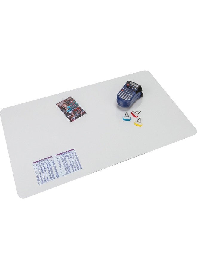 Artistic Krystal View Plastic Desk Pad, 19" L x 24" W, Clear (60-4-0M) - Image 1
