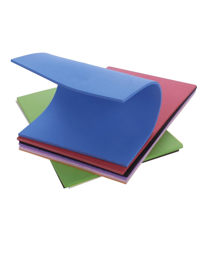 KABEER ART Kabeer Art 5mm Thick Foam Sheet 10 Different Colors A4 Size  - Image 5