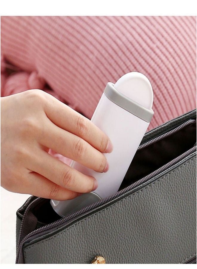 فرشاة إزالة شعر الحيوانات الأليفة، مزيل شعر الكلاب للملابس - فرشاة إزالة الوبر، فرشاة إزالة الوبر لإزالة شعر الحيوانات الأليفة للكلاب والقطط والجراء (رمادي صغير) - Image 4