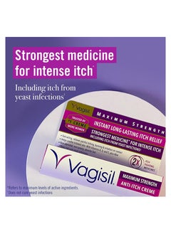 Vagisil Maximum Strength Anti-Itch Cream, 28g  - Image 2