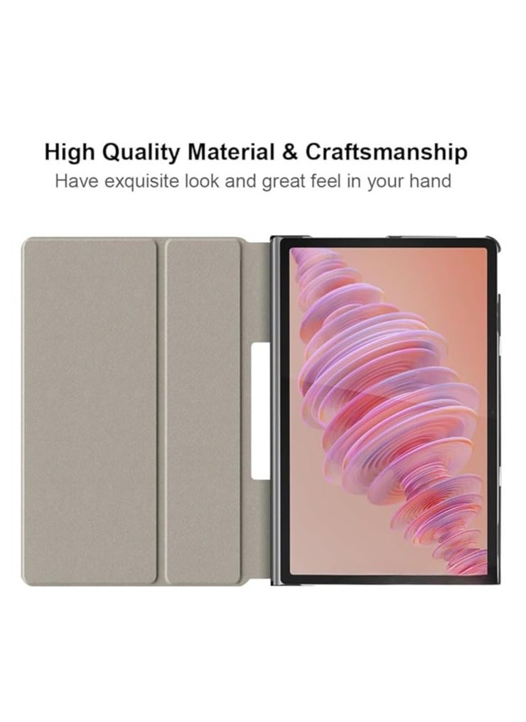 General - Tablet case compatible with Lenovo Tab Plus 11.5" (2024), Smart Tablet Case, Stand Function, Leather Flat Case - Image 1