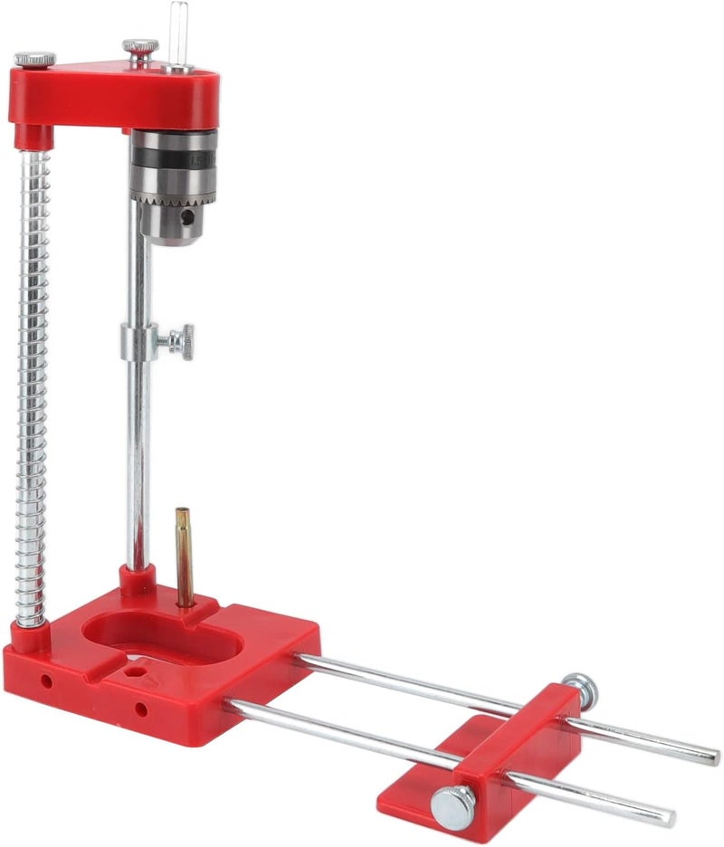 Woodworking Drill Locator, Accurate Convenient Alloy Steel Portable Drill Locator Sturdy for Carpentry - Image 1