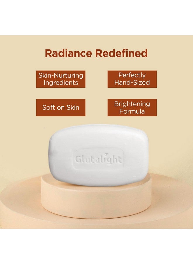 Glutalight Soap | Glutathione Soap | Body Tan Removal Soap | Detan Soap | Sabun Soap | Bath Soap Combo Offers | Shop Bath Soap | Bathing Soap | Helps Control Excess Oil | For Glowing Skin - Pack of 12 - Image 4