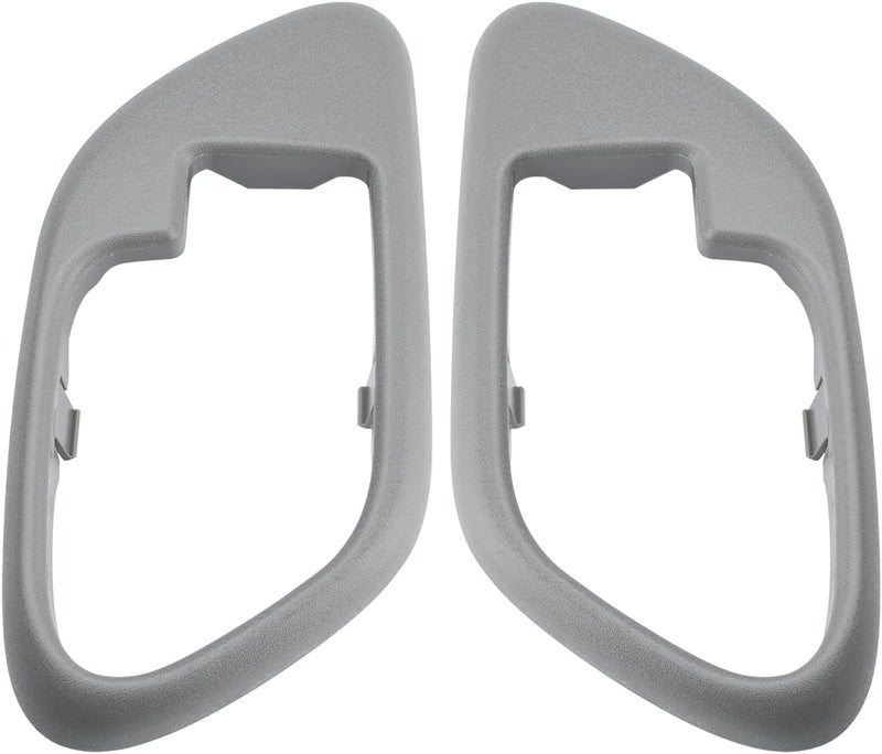 NFSpeeding Door Handle Trim Bezel Interior for 1995-1999 Chevy GMC Suburban Yukon Tahoe - Image 2