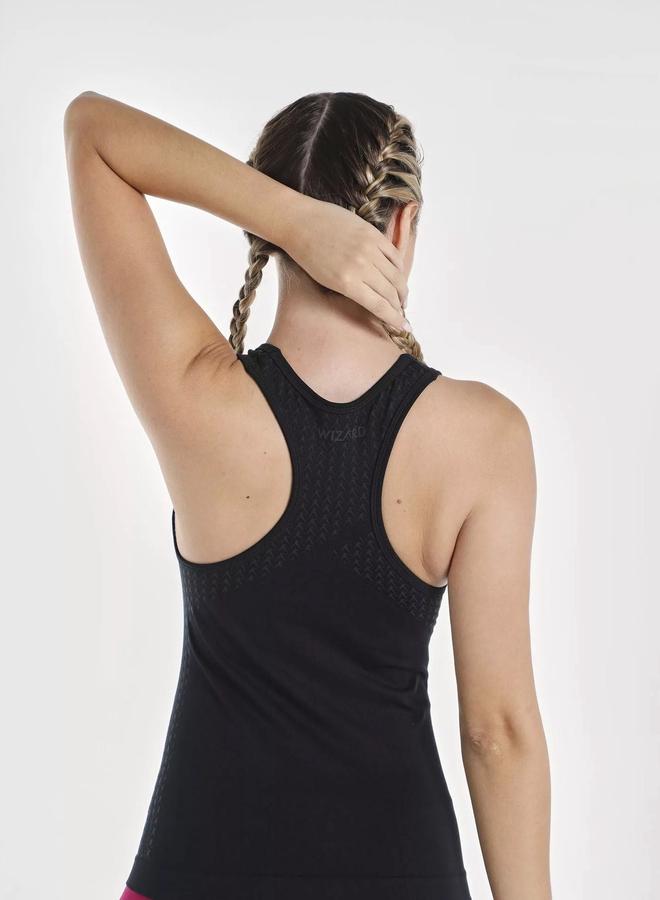 Wizard Women Black Brave Seamless Fitted Tank - Image 5